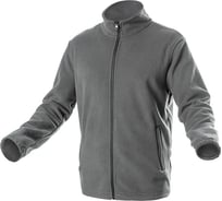Толстовка флисовая HOEGERT TECHNIK PASADER, темно-серая, 2XL (56) HT5K382-1-2XL