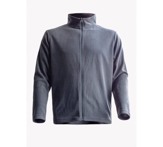 Толстовка флисовая из тонкого флиса серая для охоты Балтобувь HUNT LIGHT р. S HT-FLg-S