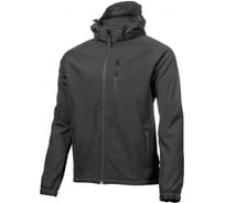 Куртка HOEGERT TECHNIK DITTER SOFTSHELL с капюшоном черная L (52) HT5K260-1-L