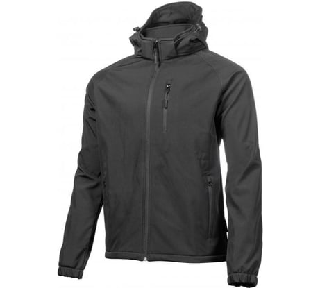 Куртка HOEGERT TECHNIK DITTER SOFTSHELL с капюшоном черная L (52) HT5K260-1-L