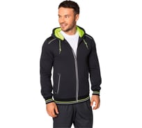 Толстовка CERVA НОКСФИЛД т-серый-желтый, 48-50/170-176 33028576-4850/3