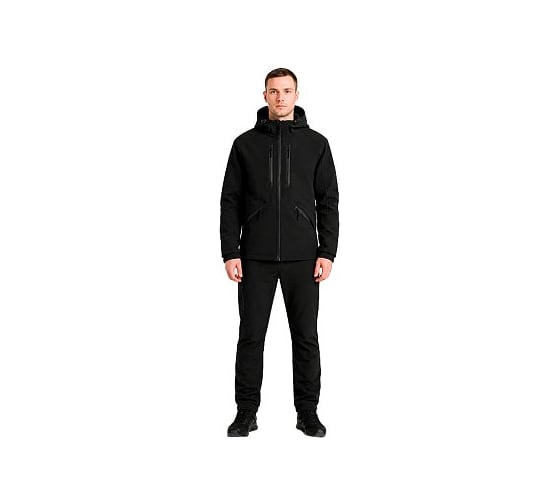 Костюм Элементаль ИФРИТ Спригган (IFRIT Spriggan) софт-шелл, арт. К-422 Ткань SoftShell, состав: 92% - ПЭ, 8% - спандекс Черный, 60/62, 182-188 4620426001717