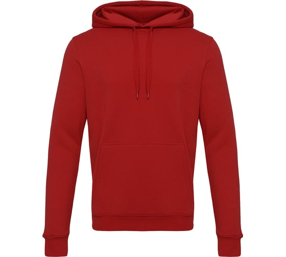Толстовка-кенгуру (худи) MODERN с капюшоном без молнии 320 г/м2 красный 120004-S