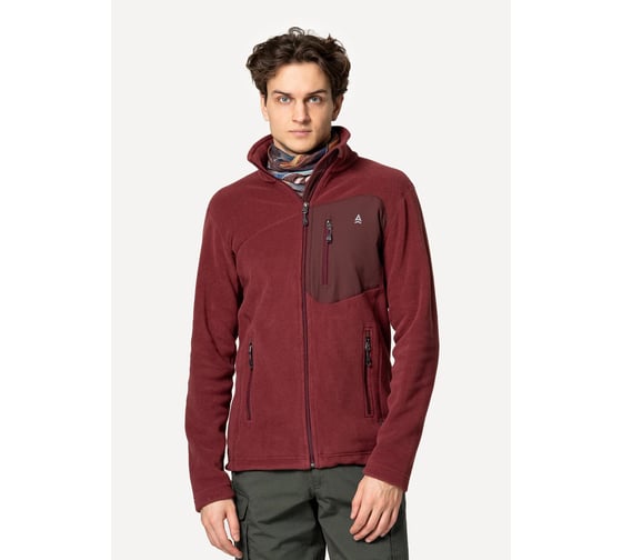 Куртка СПЛАВ EL Capitan Polartec 200 бордовый, размер 52/182 4650354468344