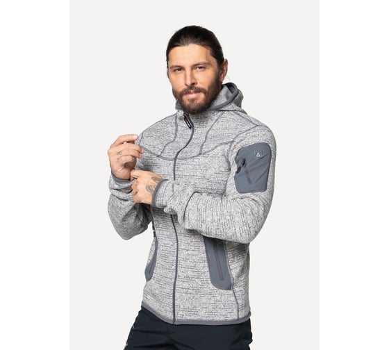 Куртка СПЛАВ Polartec Thermal Pro светло-серая, размер 50/182 4670120562106