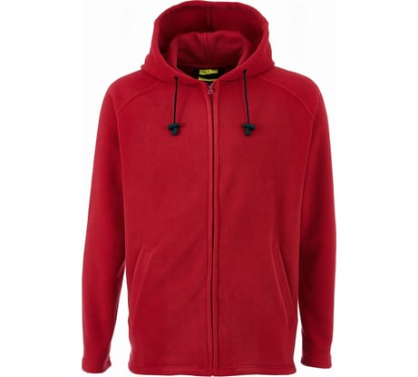 Толстовка с капюшоном СОЮЗСПЕЦОДЕЖДА флис, красная, р. 48-50 рост 182-188 2000000012988