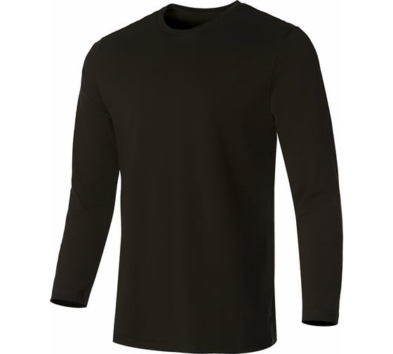 Футболка с длинным рукавом СОЮЗСПЕЦОДЕЖДА с эластаном, черная, р. 4XL/60-62 2000000174327 1