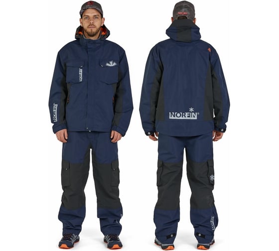 Демисезонный костюм Norfin ALPHA NAVY BLUE 06 р.3XL 646106-XXXL
