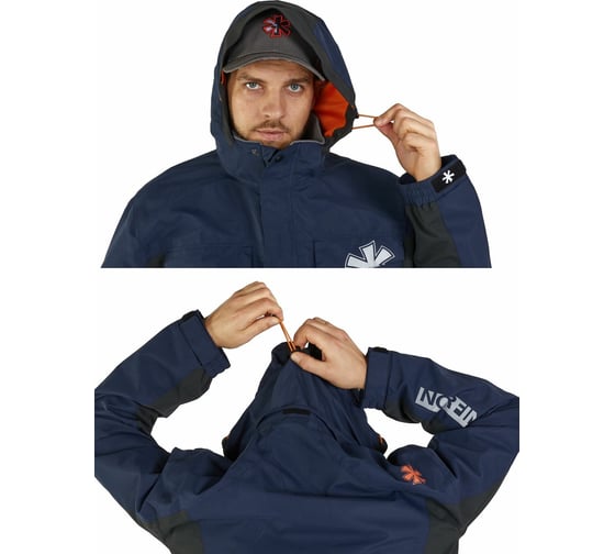 Демисезонный костюм Norfin ALPHA NAVY BLUE 06 р.3XL 646106-XXXL