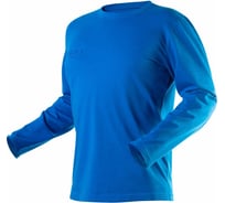 Рабочая футболка с длинным рукавом NEO Tools синий, р. L 81-617-L