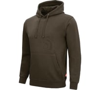 Свитер с капюшоном Nitras MOTION TEX LIGHT коричневый, 300 г/м, 70 хлопок/30 полиэстер 7025-S-brown