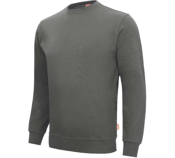Рабочий свитшот-пуловер Nitras MOTION TEX LIGHT серый, 300 г/м, 70 хлопок/30 полиэстер 7015-L-grey 1