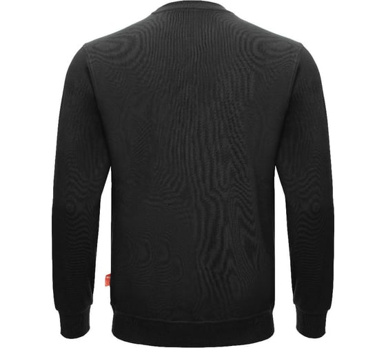 Рабочий свитшот-пуловер Nitras MOTION TEX LIGHT черный, 70 хлопок/30 полиэстер 7015-L-black