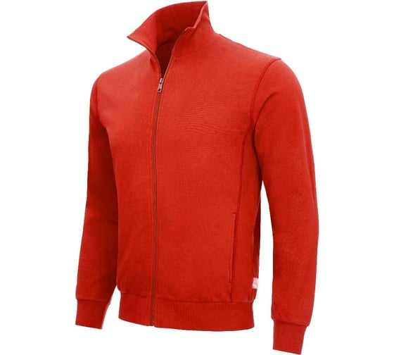 Толстовка Nitras MOTION TEX LIGHT красный, 70 хлопок/30 полиэстер 7020-XS-red