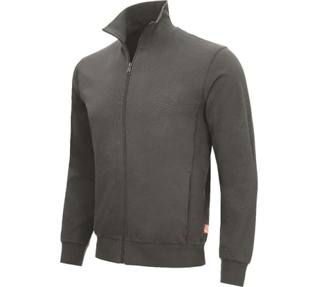 Толстовка Nitras MOTION TEX LIGHT серый, 300 г/кв.м, 70 хлопок/30 полиэстер 7020-2XL-grey