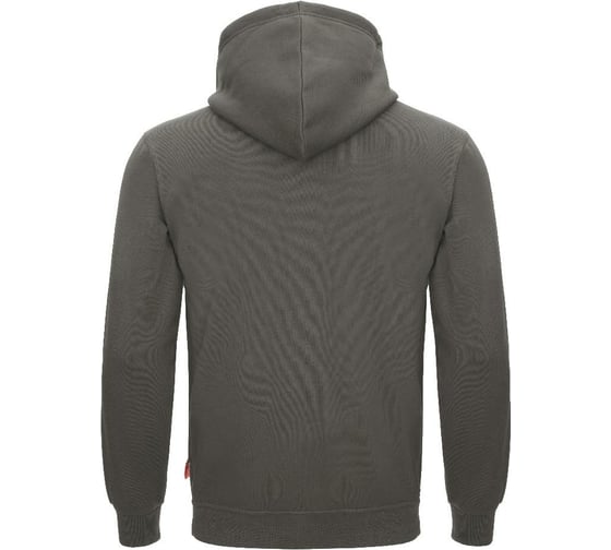 Свитер с капюшоном Nitras MOTION TEX LIGHT серый, 300 г/м, 70 хлопок/30 полиэстер 7025-XL-grey