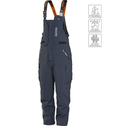 Штаны Norfin REBEL PRO PANTS GRAY 02 р.M-L 586002-M-L
