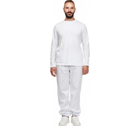 Футболка с длинным рукавом ООО Комус 160 г, белый, р. XL 1187735