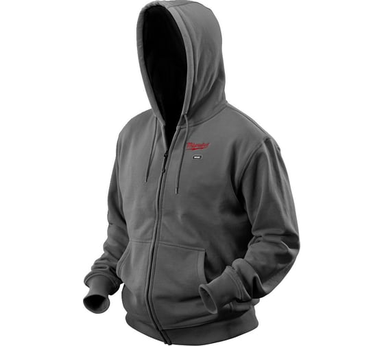 Аккумуляторная толстовка Milwaukee M12 HHGREY-0 2XL серая 4933451278 1