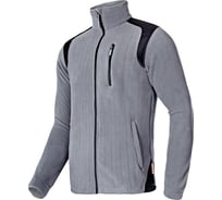 Флисовая куртка LAHTI PRO серая, размер L L4010503