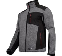 Рабочая водостойкая куртка LAHTI PRO серо-черная, р. 3XL L4092006