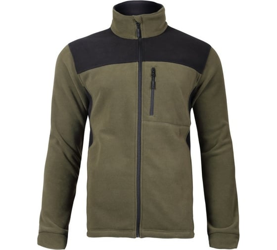 Флисовая куртка LAHTI PRO зелено-черная, р. 2XL L4011605
