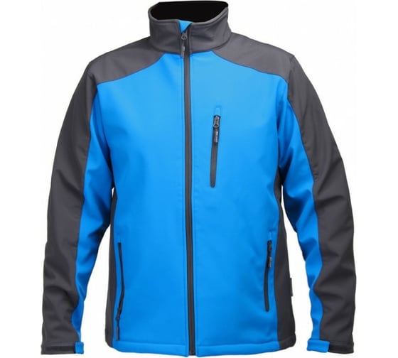 Куртка LAHTI PRO софтшелл, сине-черная, р. 2XL L4090105