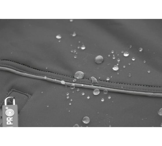 Куртка LAHTI PRO софтшелл, сине-черная, р. 3XL L4090106