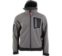 Куртка LAHTI PRO софтшелл, серая, р. 2XL LPKS22XL