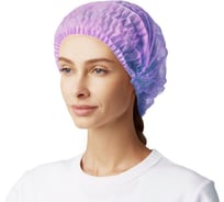 Одноразовая шапочка ООО Комус шарлотта фиолетовая, 10г/м, 100 шт/уп 1636949