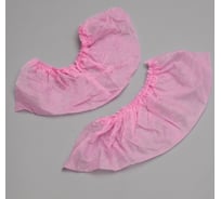 Одноразовые носочки Амарант для сменной обуви, 25 пар АМ3110/Розовый