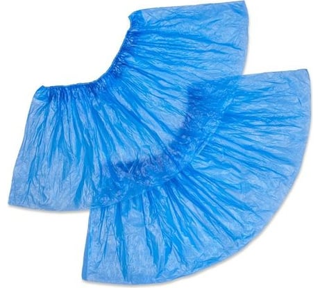 Бахилы ООО Комус АРТ40 прочные, гладкие, 3.5г, 50пар 995640