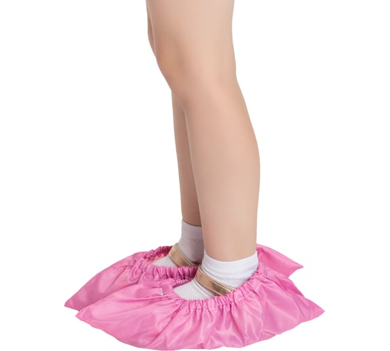Детские многоразовые бахилы RINIDI Royal Pink Bahil-Det-Royal Pink