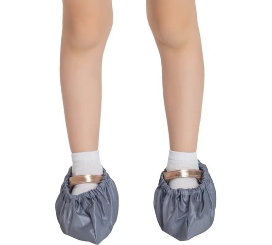Детские многоразовые бахилы RINIDI Grey Bahil-Det-Grey 1