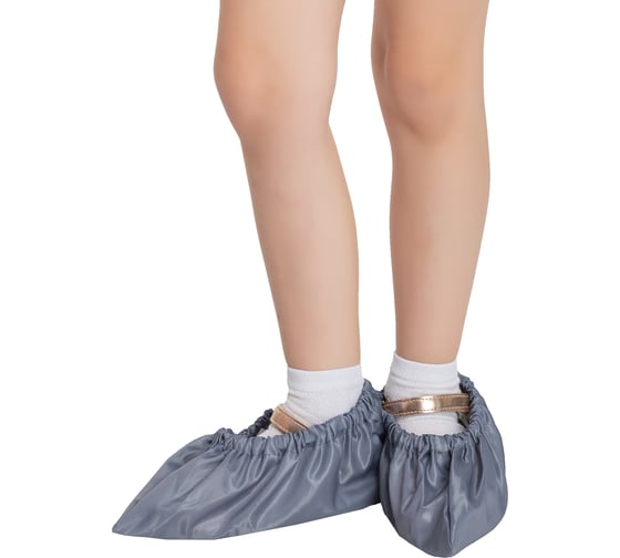 Детские многоразовые бахилы RINIDI Grey Bahil-Det-Grey