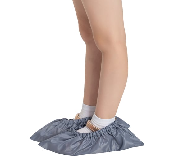 Детские многоразовые бахилы RINIDI Grey Bahil-Det-Grey