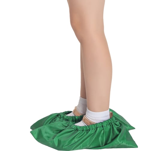 Детские многоразовые бахилы RINIDI Green bahil-Det-Green