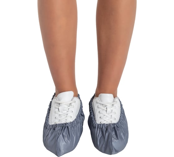 Взрослые многоразовые бахилы RINIDI Grey Bahily-Grey