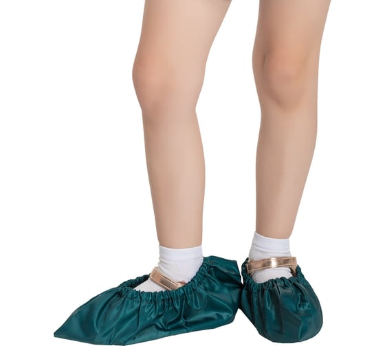 Детские многоразовые бахилы RINIDI Royal Green Bahil-Det-Royal Green