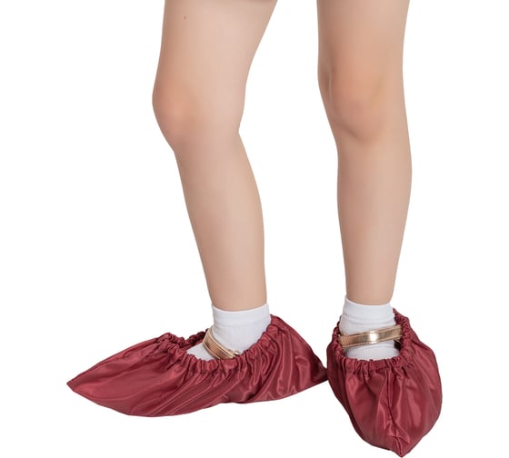 Детские многоразовые бахилы RINIDI Royal Red Bahil-Det-Royal Red