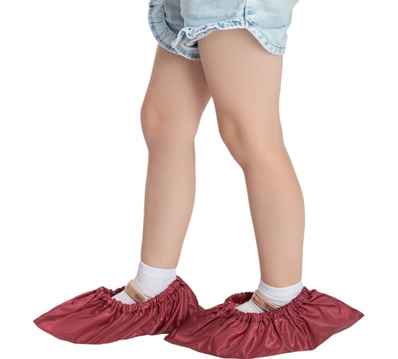 Детские многоразовые бахилы RINIDI Royal Red Bahil-Det-Royal Red