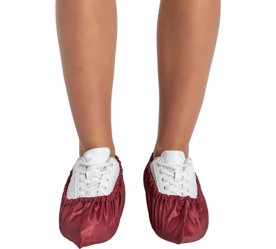 Взрослые многоразовые бахилы RINIDI Royal Red Bahily-Royal Red