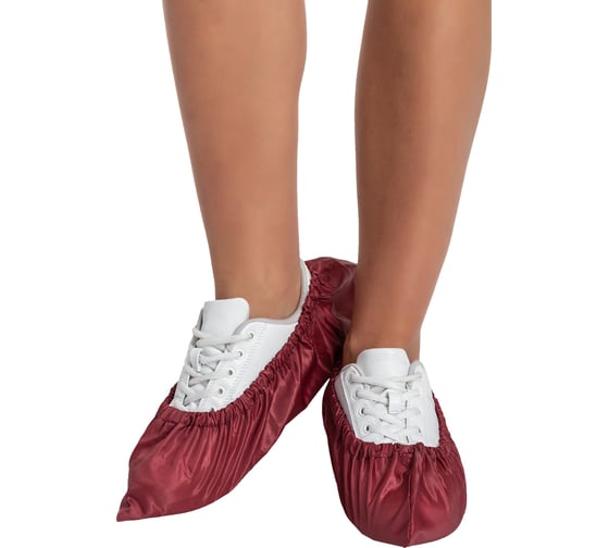 Взрослые многоразовые бахилы RINIDI Royal Red Bahily-Royal Red