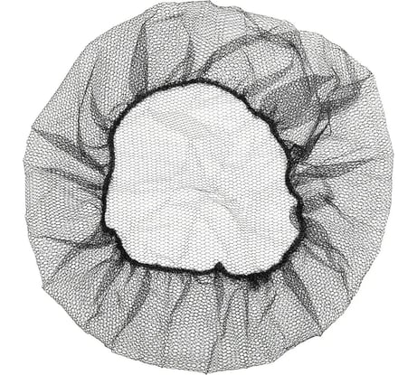 Нейлоновая шапочка-берет AVIORA сеточка, чёрный, 50 шт. 402-895