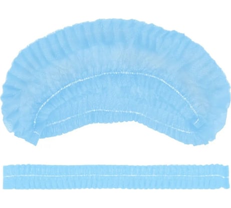Нетканая шапочка AVIORA Шарлотта голубая, 100 шт. 402-890