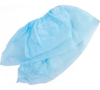 Низкие бахилы ГЕКСА спанбонд, 25 г/м2, голубые, 40 пар 630951