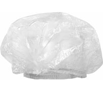 Одноразовая шапочка для душа ЧИСТОВЬЕ 100 шт, прозрачный, полиэтилен 631061