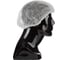 Одноразовая шапочка ООО Комус Шарлотта, белая, 10 гр/м, 100 шт. 1518833 2