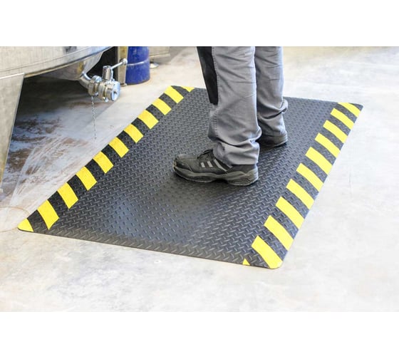 Мат противоусталостный с ромбическим рифлением (900х1500х14 мм) Mehlhose GmbH BMARWF2