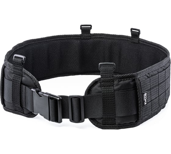 Тактический пояс Tplus 1200 мм, оксфорд 600, черный T022328